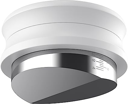 Normcore - Kaffeeverteilerwerkzeug 58,5 mm, Kaffeenivellierer mit V-Basis für 58 mm Kaffeefilterhalter, weiße Antihaftbeschichtung, V-Klingenboden aus Edelstahl,