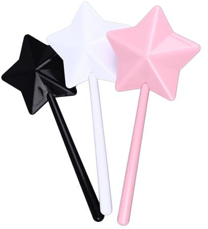 3 Pièces Salière et Poivrière Magique, Ensemble de Magiques Salière et Poivrière étoiles Distributeurs de Sel et de Poivre Mignons Rechargeables la Bouteille