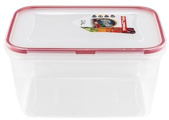 Florina Boîte Hermétique Alimentaire (2,4 l) I Boîte Conservation Alimentaire FRESH BOX I Boîte de Conservation en Plastique avec Couvercle I Passe au Lave-vaisselle et au Micro-ondes