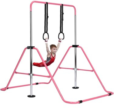 XJYMCOM Gymnastics Bar,Adjustable Gymnastics Bar Training Kip Bar Gymnastics Equipment kids Gymnastics Bars
