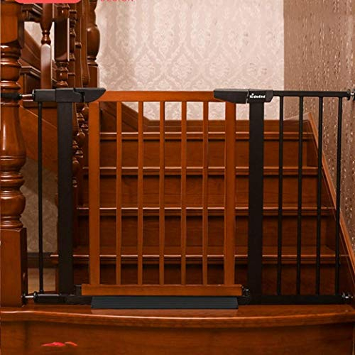 Sicherheitsverlängerungen, Tür-Holztor, tragbar, durchsichtig, für Türen, Verlängerung, Druckpassung, Haustiertür für Treppen im Innenbereich, 124–131 cm