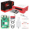 iRasptek Raspberry Pi 5 8GB Starter Kit - 64GB Edition of OS-Bookworm Pre-installed（Red&White Case）