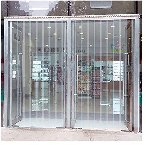 PVC-Streifenvorhang, PVC-Türvorhang mit glattem Kunststoffstreifen, durchsichtiges Kit, PVC-Türvorhang mit glattem Kunststoffstreifen, durchsichtig, wasserdicht, for Reinräume, strapazierfähiges Vinyl