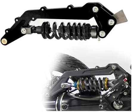Federungsdämpfer Für K75 K100 K1100 310-340mm Schwarz Hinten Stoßdämpfer Motorrad Kit Cafe Racer Hilfsrahmen Suspension Dämpfung Einstellen(Please Select)