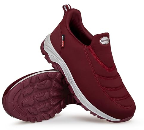 ZVJV Pie Diabetico Zapatos Especiales para Juanetes Mujer Zapatillas Fascitis Plantar Hombre Sin Cordones Zapatos ortopédicos para Caminar Extra Anchas Zapatillas Persona Mayor