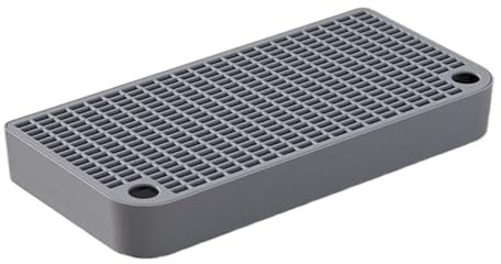 Litter Box Step, Katzenrampe Mit Hohen Seiten, rutschfeste Trittfläche, Wasserdichtes PP-Material, Katzen WC Einstiegshilfe, Einfache Platzierung, Hygienische Lösung