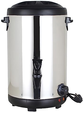 Urna de Agua Caliente para Catering, Cuernos de Caldera de Agua Caliente de Acero Inoxidable 8L/12L/16LA,8L