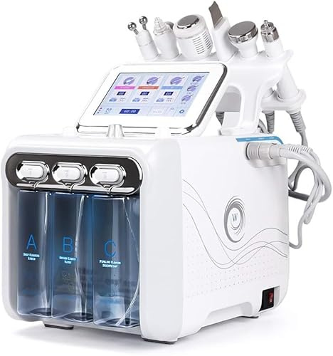 Hydra Water Gesichtsreiniger, Aqua Peel Maschine, Hautwäscher, Neueste 6 In 1 Kleine Blase Wasser Dermabrasion Maschine Aqua Peel Ausrüstung