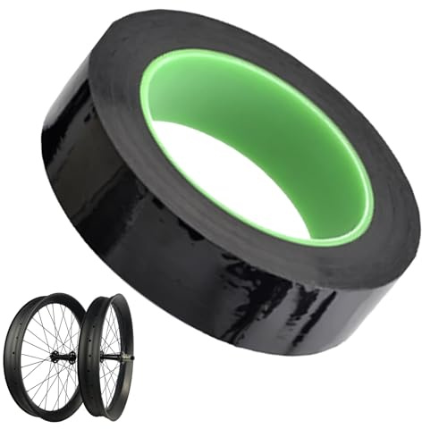 Tubeless Felgenband Rolle für Fahrrad, 50 m x 20/23/25 mm, Anti-Pannen-Vakuum-Reifen-Pad, Klebeband für Fahrradfelgen
