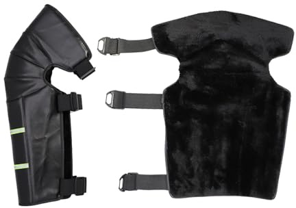 Confezione Da 2 Ginocchiere, Gomitiere, Leggings, Gambali Per Moto, Scaldamuscoli Per Motocross