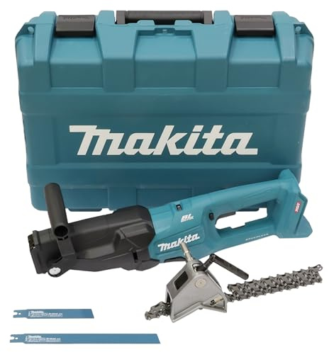 Makita JR003GZ - Sierra de recipros inalámbrica (40 V, máx. (sin batería, sin cargador)