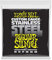 Ernie Ball, Regular Slinky Stainless Steel Wound, Corde per chitarra elettrica, diametro 10-46
