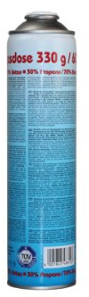 CFH Druckgasdose 330g / 600ml - EN 417 - 1 Stück