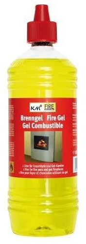 KM MATCH & LIGHTERS 2 x 1L gel combustibile per camini e pentole Art. 310