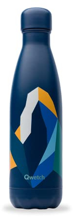 Qwetch - Botella Isotérmica Originals - Altitude 500ml - Botella Nómada de Acero Inoxidable - 24h Frío y 12h Caliente - Impermeable, Libre de BPA y Reutilizable