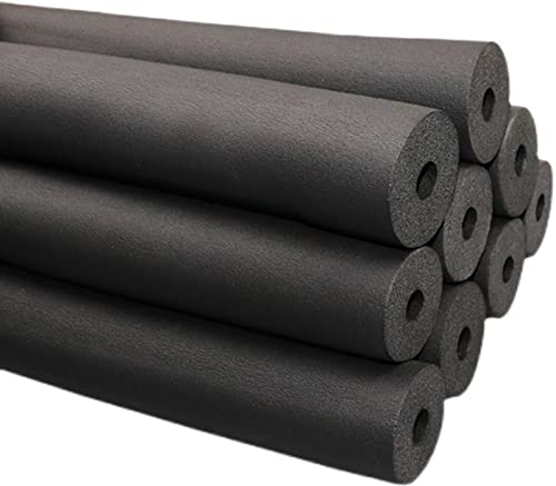 Rohrisolierung Schaumstoff,Schaumstoff Rohr 6mm13mm16mm20mm25mm32mm43mm50mm63mm76mm90mm110mm Innen,9/15/20mm Wandstärke,Rohrdämmung Rohrschale Isolierung Rohr Für Klimaanlage,1Stück (Size : 32mm x15m