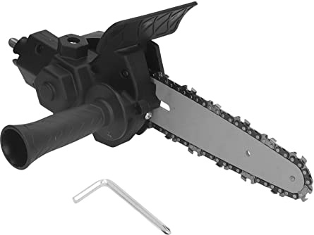 Adaptador de Cabezal de Conversión de Sierra, Fácil Montaje, Taladro Eléctrico Portátil a Adaptador de Sierra, Herramienta Modificada (Para taladro eléctrico de 6 pulgadas)