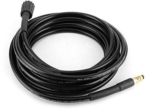 Yosoo Health Gear Tubo Flessibile per Rondella Ad Alta Pressione, Tubo Flessibile per Lavaggio Automatico 40MPa/5800PSI, Tubo Flessibile per Pulizia Auto per K2 K3 K4 K5 (8 Metri)