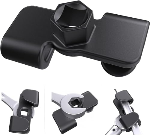 QINALO Universal Schraubenschlüssel Extender Adapter für 1/2 Zoll Drive Breaker Bars und 21mm Sechskantantriebe - Verlängern Sie Schraubenschlüssel und erhöhen Sie die Hebelwirkung auf hartnäckigen