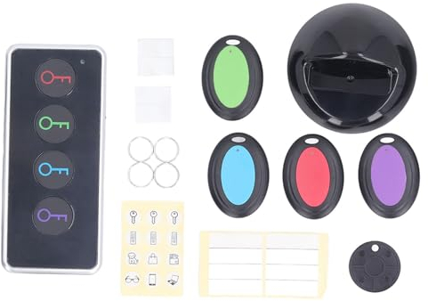 EVTSCAN Localizzatore di chiavi con suono, 75‑80 dB, Localizzatore di oggetti per dispositivo di localizzazione per trovare portafoglio, chiavi, telefono, occhiali, animali