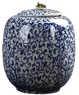 BZSDDY 16.5 * 21CM bidons Pots de Stockage en céramique Vintage avec couvercles boîtes à café en céramique hermétiques boîtes de Cuisine en Porcelaine