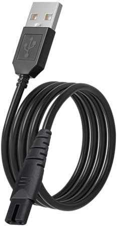 USB Charging Cable for Water Flosser Replacement Charger for Hangsun, COSLUS, Aquasonic, Nicefeel, Oralfree, MOSPRO, Cremax, Tovendor, Insmart, Zerhunt Portable Cordless Oral Irrigator 1.2M (Black)