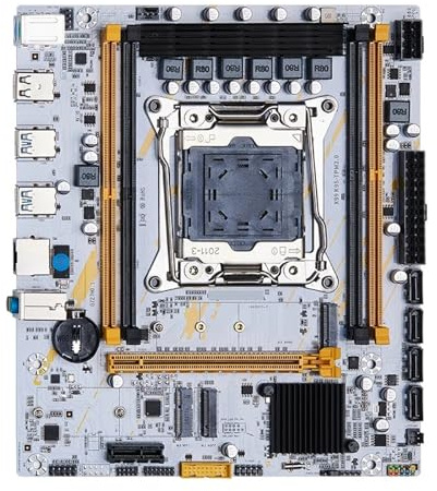Placa Base X99 LGA 2011-3, Kit de Montaje, procesador Xeon E5 2680 V4, 32 GB = 2 x 16 GB, DDR4 REG ECC, Memoria RAM, Nombre M.2