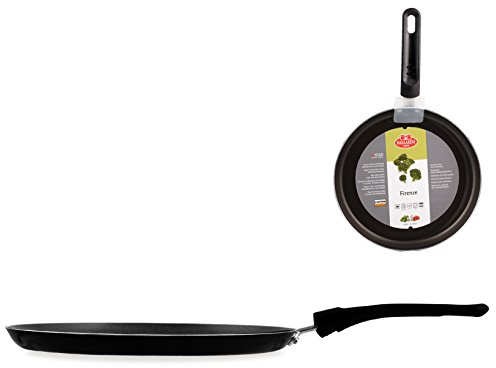 Ballarini Firenze Crepera 1 Mango, Cortan, Negro, Diámetro 25 cm