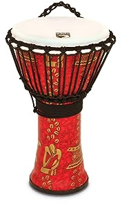 TOCA TO809226 Djembe Freestyle II 9 Thinker Synth. Head Rope Tuned TF2DJ-9T