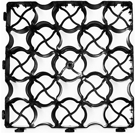 7ft x 3ft Shed Base - 21 x TruePave Environmentally Friendly Plastic Paving Grids Slabs Pavers