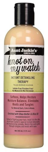 Aunt Jackie's Tante Jackies Knoten in meiner Schicht Detangling Therapie 12 Ounce (354ml) (2-Pack)