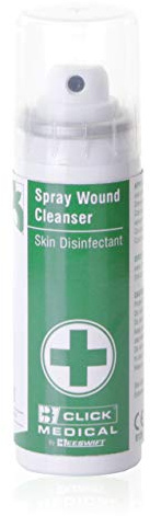 CLICK MEDICAL 70ML WOUND CLEANSER SKIN DISINFECTANT