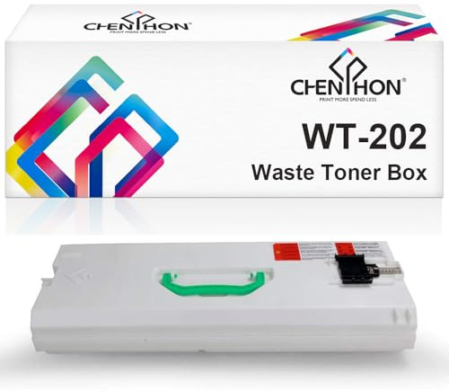 CHENPHON Compatible WT-202 Waste Toner Container Box Use for GPR53 GPR55 imageRUNNER Advance C3320 C3325 C3330 C3520 C3525 C3530 C5535 C5540 C5550 C5560 Printer, 1-Pack