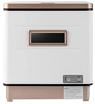Lavavajillas pequeño, lavavajillas inteligente doméstico automático, diseño de bajo consumo, bajo nivel de ruido, sin instalación práctica