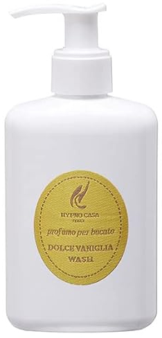 Hypno Casa - Fragranza Concentrata Profuma Bucato per Lavatrice 200ml con dosatore, Made in Italy (Dolce Vaniglia)
