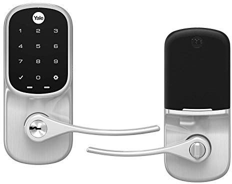 Yale YRL226-WF1-619 Assure Lever Lock, Satin Nickel, Touchscreen