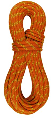 SEAMUS Statisches Seil, 10,5 mm, UIAA Abseilseil, 45 m, statische Linie, Nylon-Kern, Mantelseil für Klettern, Bergsteigen, Schleppen, Rettung