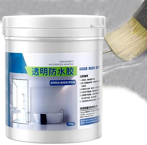 Pegamento impermeable transparente para baño, sellador de pegamento impermeable súper invisible para pared de azulejos de ducha de piso de baño (PC 1)