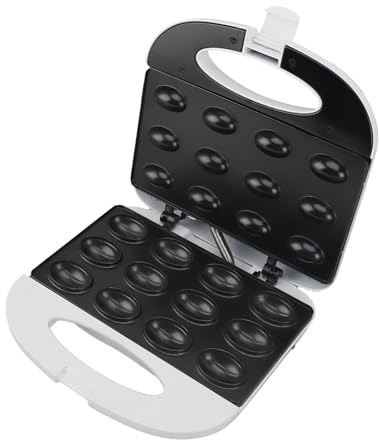 Máquina para Hacer Moldes para Galletas de Nuez, 750 W, 12 Piezas, Galletas Antiadherentes de Doble Cara, Pastelería Eléctrica, Máquina para Hornear Pan Automática con
