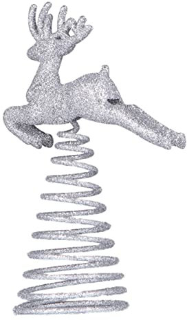 KITANDOVE Weihnachtsbaum Schmuck Hirsch-baumspitze Dekoration Für Baumkronen Ornament Leicht Installieren