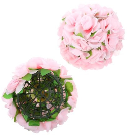 HOLIDYOYO Künstlicher Kissing Flower Mit Grünem Dekoration Für Hochzeiten Valentinstag Und Partys Langlebig Und Verblasst Nicht Vielseitige Anwendung Für Und Außenbereiche