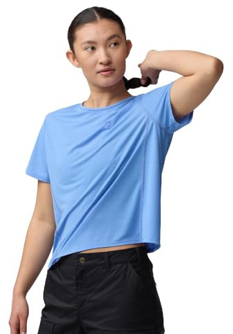 Fjällräven Damen T-Shirt Abisko Lite | Leichtes, mesh-ähnliches Funktionsmaterial. Leicht verkürzte Länge. Relaxed Fit.