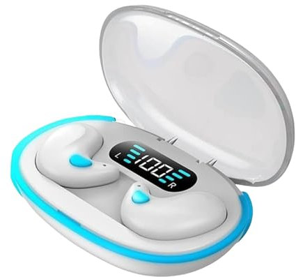 Générique Noise Cancelling Sports Earphones, Wireless in Ear Headphones, Abs Material Clear Audio & Comfortable Design, Lightweight Wireless Earbuds for Family, Friends, and Colleagues