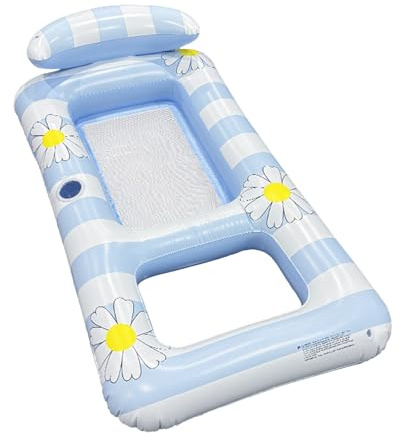 Pool-Lounge-Sessel, tragbar, für Erwachsene, faltbares Schlafsofa für Outdoor, Urlaub, Reisen und Entspannung, Strand, Hinterhof, Pool