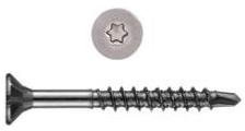100 Stück Edelstahl Schrauben mit Bohrspitze 4,5x50 mm TORX