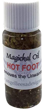 Angelleesa | Hot Foot Herbal Infused Magickal Incense Oil