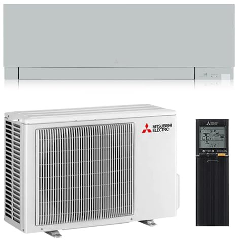 CLIMATIZZATORE MITSUBISHI ELECTRIC KIRIGAMINE ZEN 9000 ARGENTO - MSZ-EF25BVES