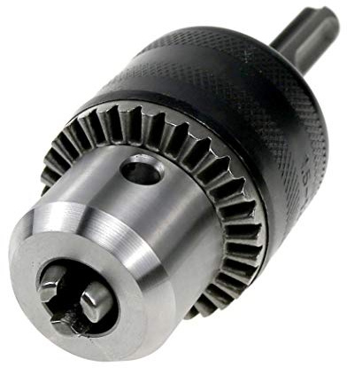 wolovo SDS-Bohrfutteradapter 1,5 mm – 13 mm Kapazität 1/2-20 UNF Schlüssel Bohrfutter Hammer Adapter w SDS Plus Schaft