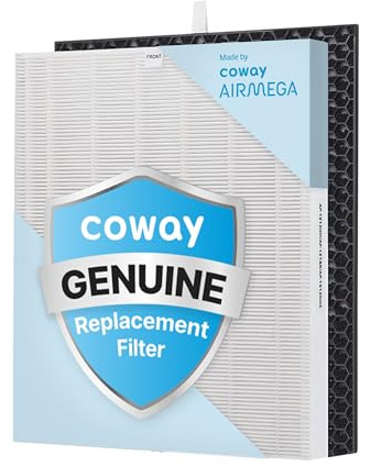 Coway AP-1512HHS (AP-1519P) FP Air Purifier Replacement Filter, White/Black