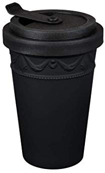 KPM Berlin KURLAND to-go Gobelet à Main en Porcelaine pour café ou thé Noir